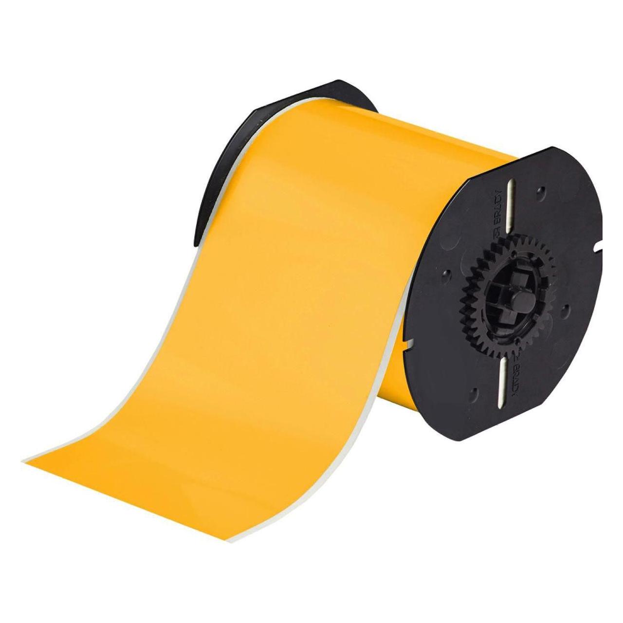 Brady Permanent acrylic adhesive vinyl tape - Gelb - Rolle (101 mm x 30 m) 1 Rolle(n) (1 Rolle(n) (101 mm) (120929)