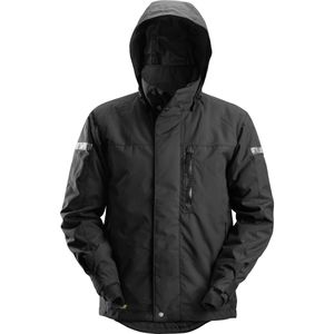 Snickers-Workwear Arbeitsjacke AllroundWork, 1102, Winterjacke, schwarz, wasserdicht, Größe S