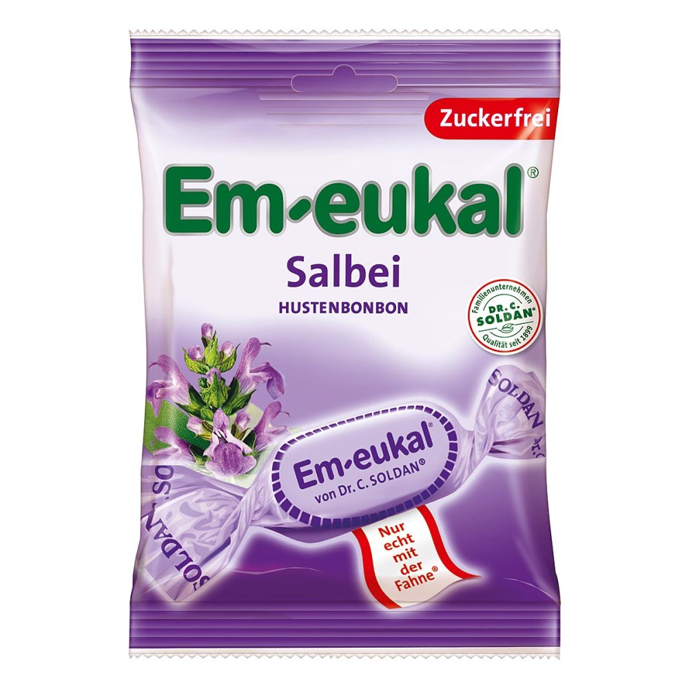 Dr. C. SOLDAN GmbH Em Eukal Bonbons Salbei zuckerfrei 03166528