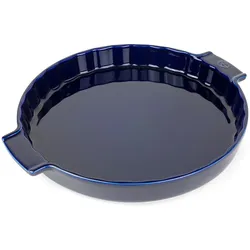 PEUGEOT Keramik Tarteform APPOLIA 30cm Blau Kuchenform Spülmaschinenfest