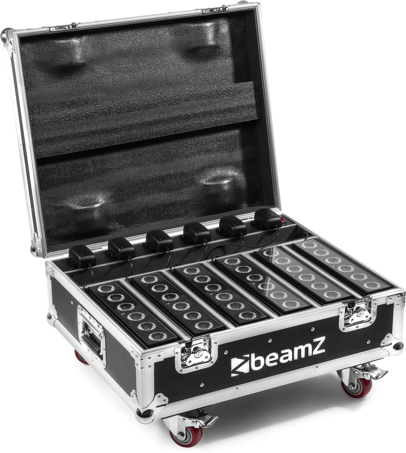 Beamz Fcc12 Flightcase Für 6x Bbb612 Ladegeräte
