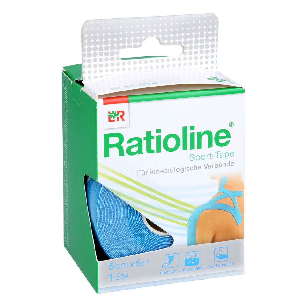 Lohmann & Rauscher GmbH & Co.KG Ratioline Sport-tape 5 Cmx5 M Türkis 14341443