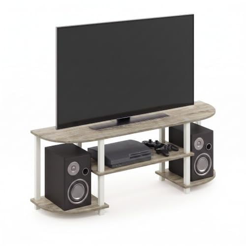 Furinno Turn-N-Tube multifunctioneel rek Sonoma eiken/wit