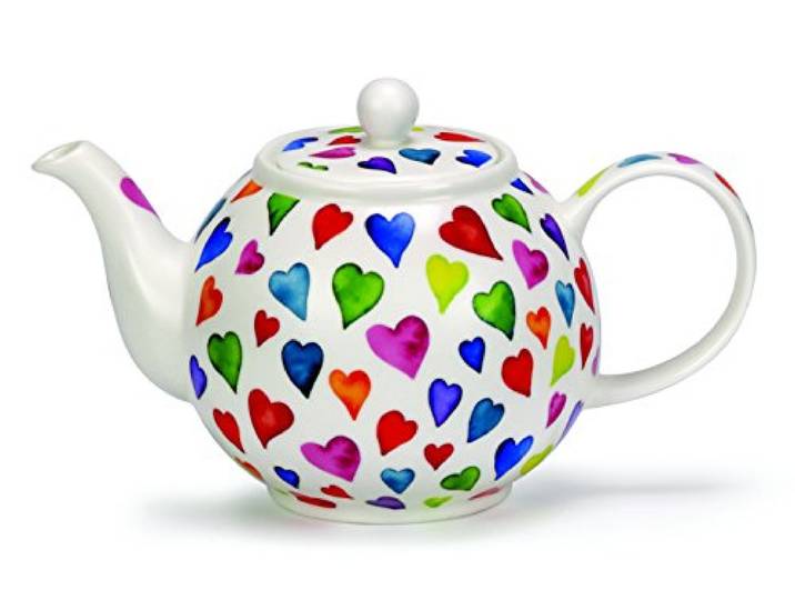 Dunoon Teekanne Warm Hearts 0,75l