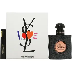 Yves Saint Laurent, Beauty Geschenkset, Black Opium Giftset (Make up Set, Parfum Set)