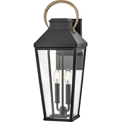 Elstead Lighting Dawson Outdoor Large Wall Lantern IP44 Schwarz Bronze Hinkley