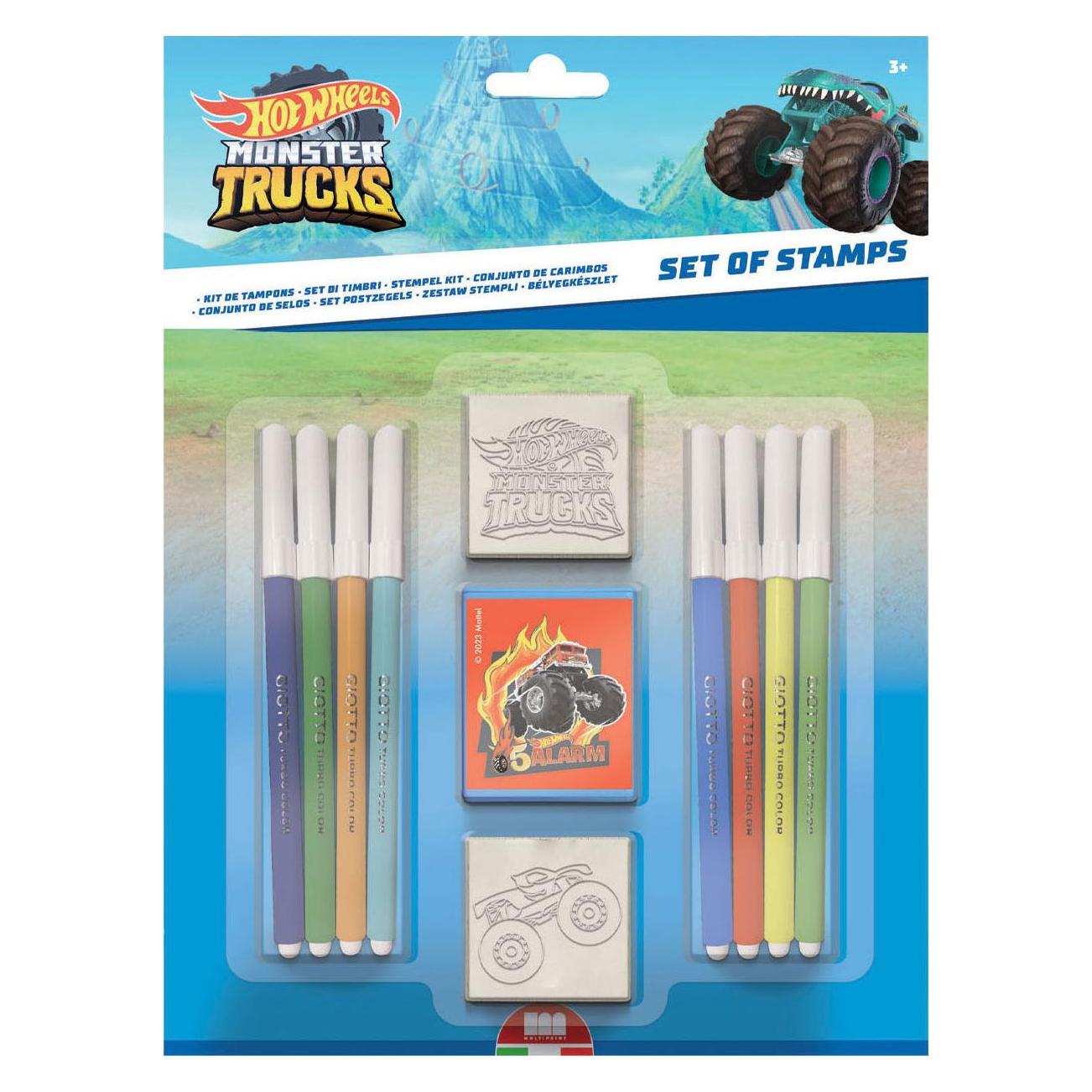 Multiprint Hot Wheels Stempelset, 11-tlg. (45658018)