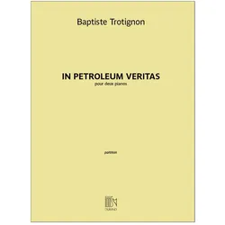 In petroleum veritas, 2 pianos, Fachbücher von Baptiste Trotignon