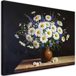 LEINWANDBILD Blumen 90x60cm
