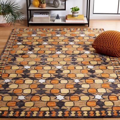 SAFAVIEH Handmade Aspen Bogdanka Boho Wool Rug