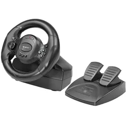Tracer Rayder 4 in 1 Steuerrad (PC, PS3, PS4, Xbox One S), Gaming Controller, Schwarz