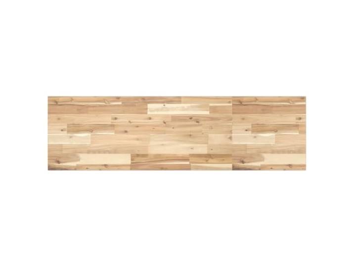 GFDWPUY Tischplatte 160x40x2 cm Rechteckig Massivholz Akazie Unbehandelt, Pflegeleicht, Vielseitig Kombinierbar, Für Zuhause Und Gewerbe