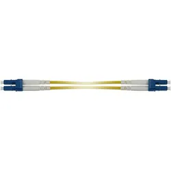 ACT 10 meter singlemode 9/125 OS2 duplex armored fiber patch cable with LC connectors (10 m), Netzwerkkabel