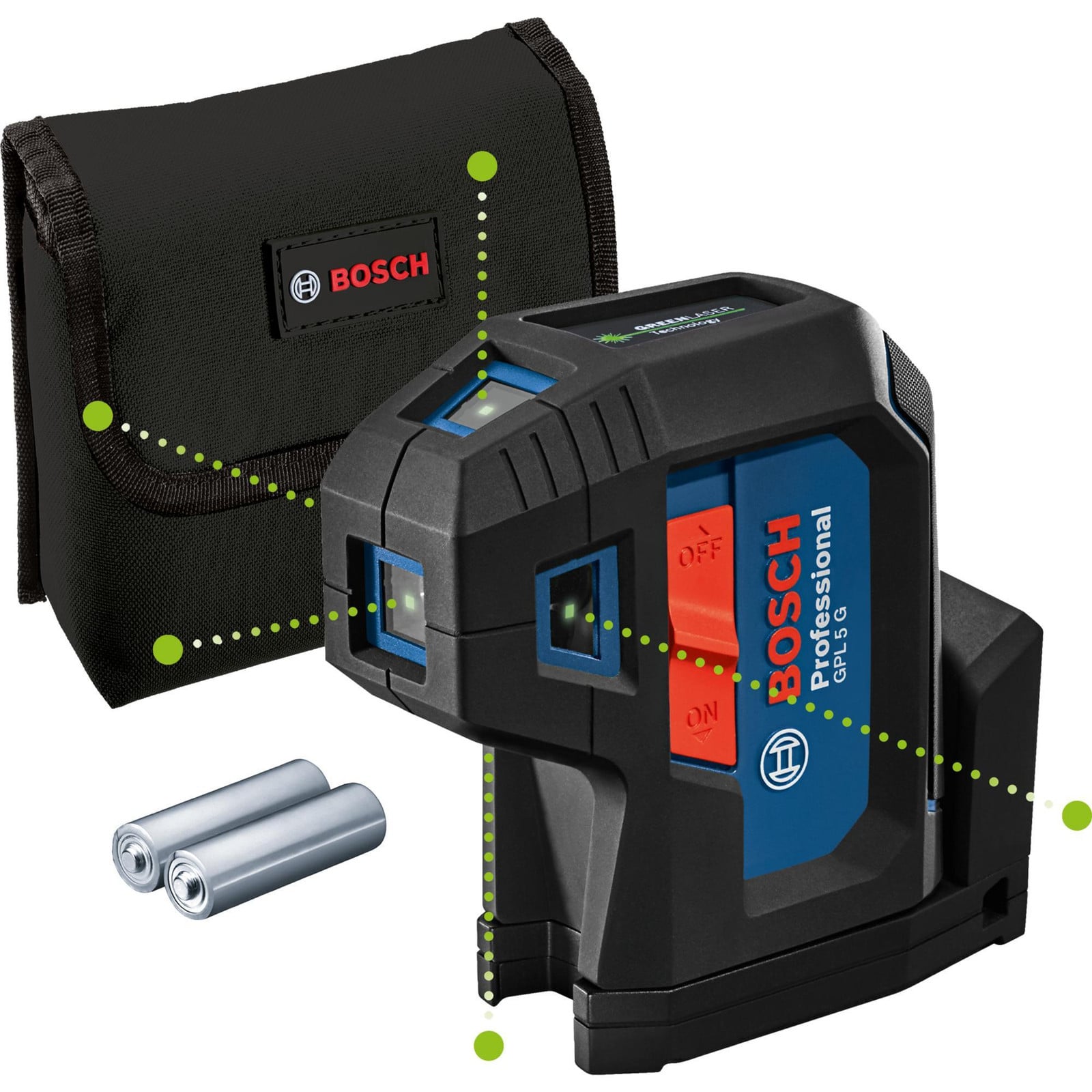 Bosch Professional Punttlaser GPL 5 G