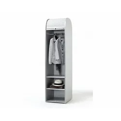 Klenk Dancer Kleiderschrank breit 80 cm schwarz