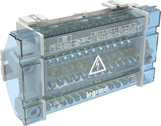 Legrand 400411 Modulaire Splitter 4-polig 160A 10 Modules