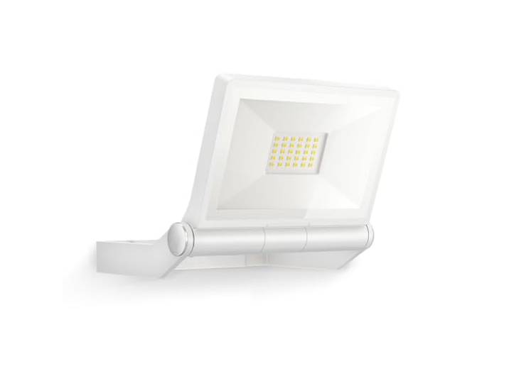 Steinel LED-Außenstrahler XLED ONE Weiß, 17,8 W Flutlicht, 2050 lm, Fluter für Zufahrt, Hof und Garten, ohne Sensor