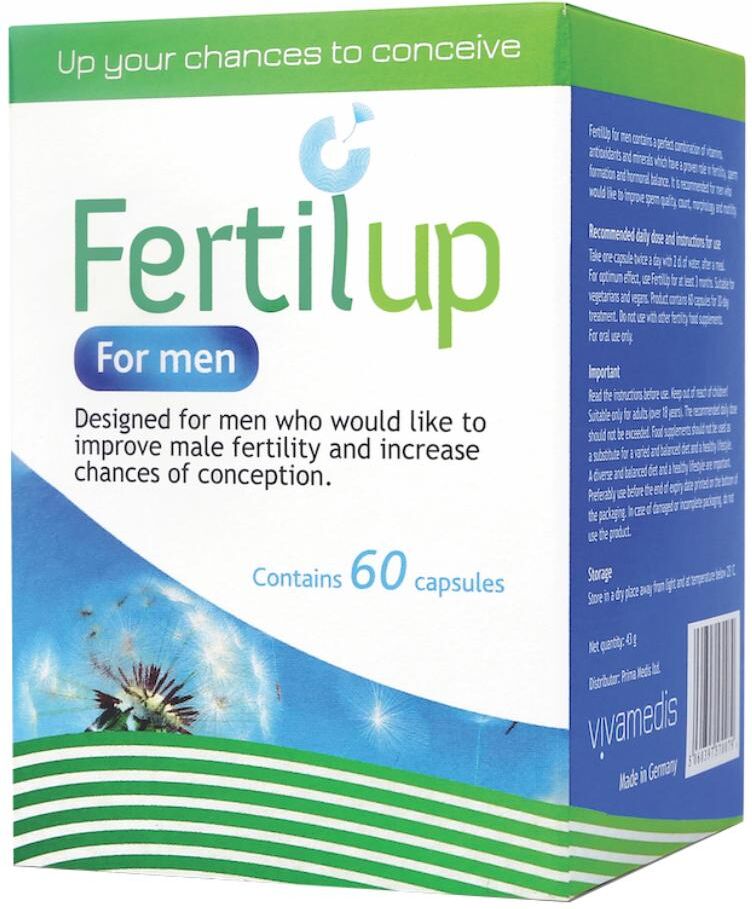 PRIMA MEDIS LTD Prima Medis, Fertilup Uomo, 60 Capsule
