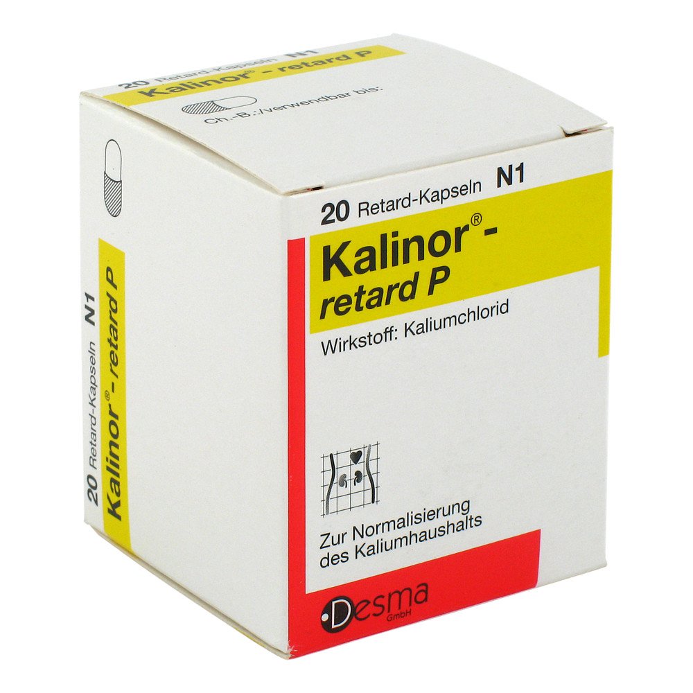 DESMA GmbH Kalinor retard P 600 mg Hartkapseln 02758209