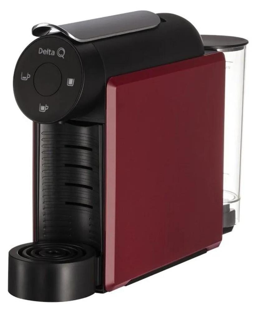 Delta Q miniQool koffiezetapparaat met capsules, 0,6 liter, rood