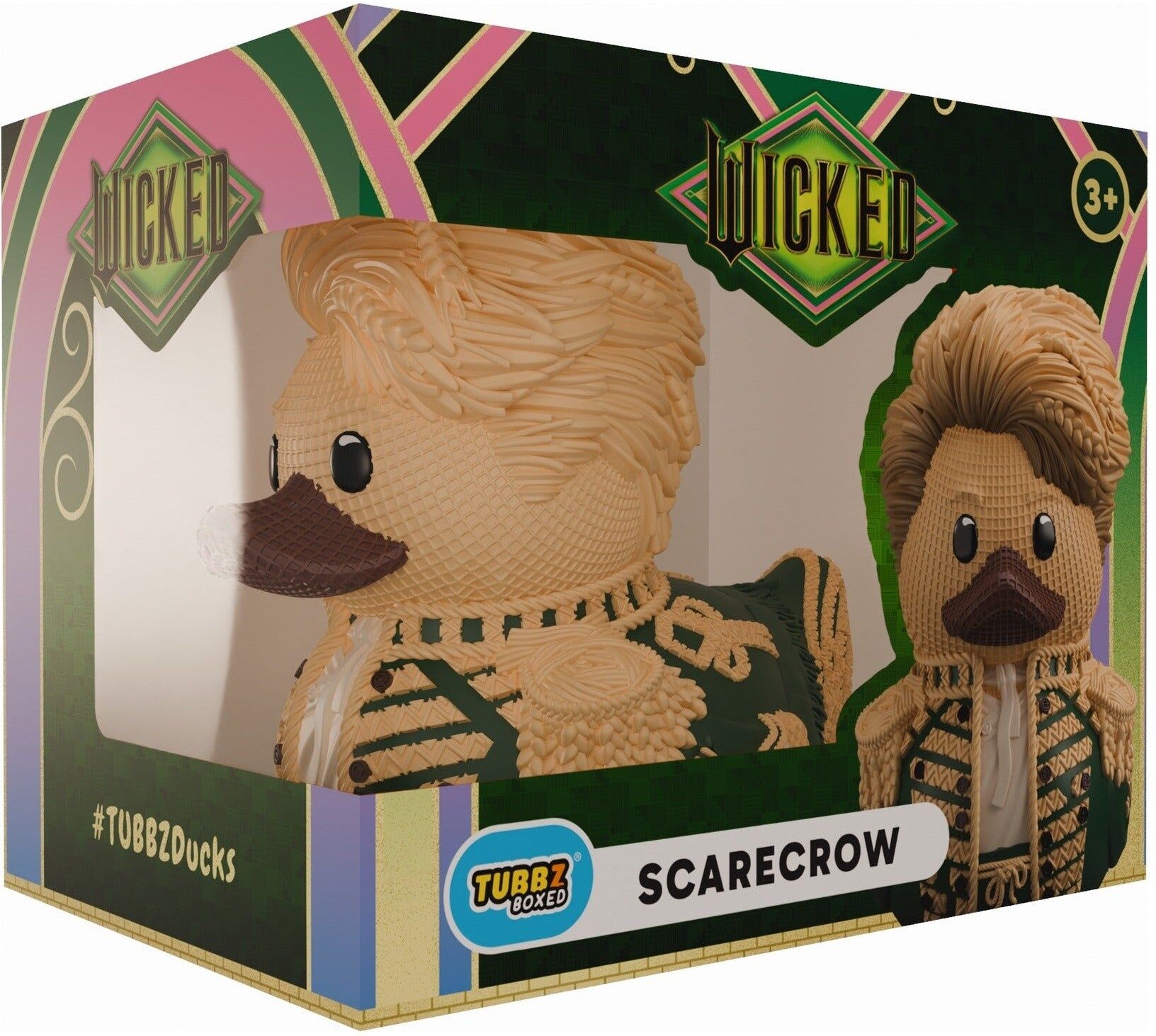 Wicked Scarecrow TUBBZ Boxed Edition Collectible Duck Figure by Numskull Designs, Officially Licensed, PVC, 10 cm Tall