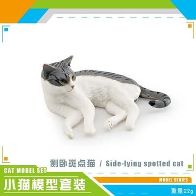 Uplift Picks Cute Orange Cat Figurine Mini Animal Desk Decoration Ornament 13