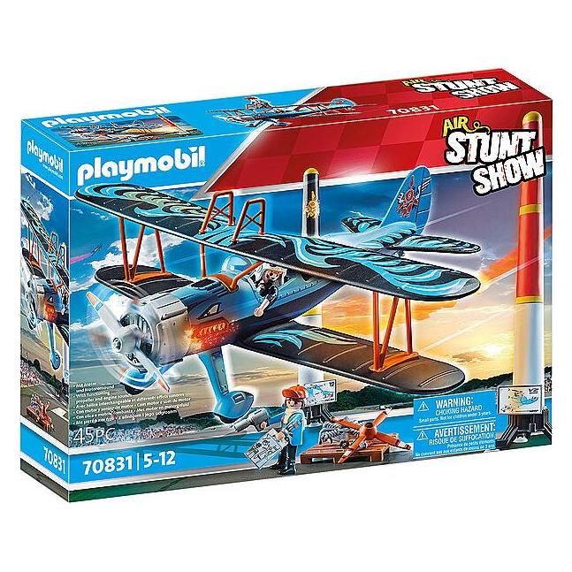 Playmobil Air Stuntshow Doppeldecker Phönix (70831, Playmobil Stuntshow) (70831)