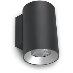 LEDS C4 Wandleuchte IP66 COSMOS WALL FIXTURE Ø106 DOUBLE EMISSION LED 10,5W NEUTRAL WEI LEDS-05-9953-Z5-CM