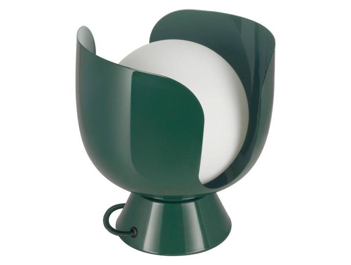Osram Tischleuchte, Dunkelgrün, Metall, 21 cm, Lampen & Leuchten, Innenbeleuchtung, Tischlampen, Tischlampen
