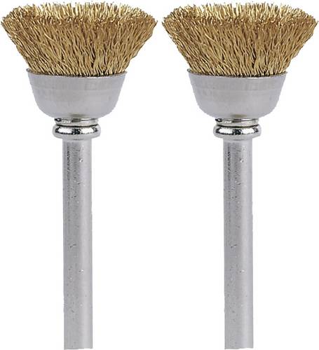 Dremel Messingbürste 536 536 Schaft-Ø 3.2mm 26150536JA 2St.
