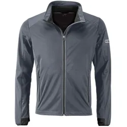 Softshelljacke "JN1126" - L - titan/black