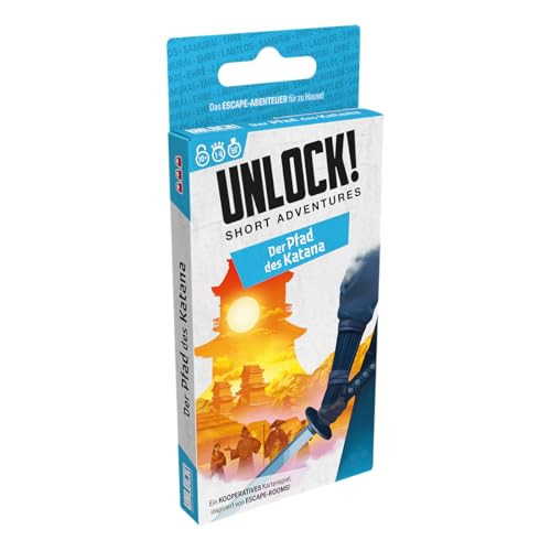 Asmodee Unlock! Short Adventures: Het pad van de Katana familiespel