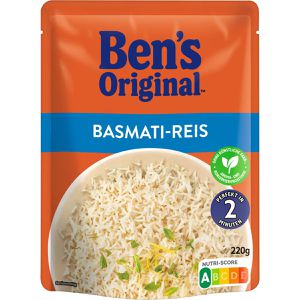 Bens-Original Fertiggericht Express Reis, Basmati, 220 g