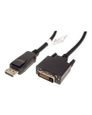 VALUE Videokabel Dual Link DisplayPort M bis DVI-D M 2 m Daumenschrauben Schwarz (11.99.5610)