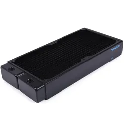 Alphacool NexXxoS HPE-45 Radiator 280mm (140 mm), Wasserkühlung Radiator, Schwarz