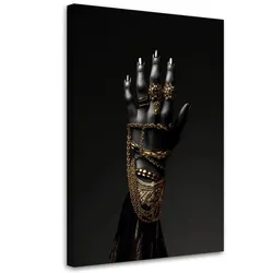 LEINWANDBILD Gold-Schmuck 40x60cm
