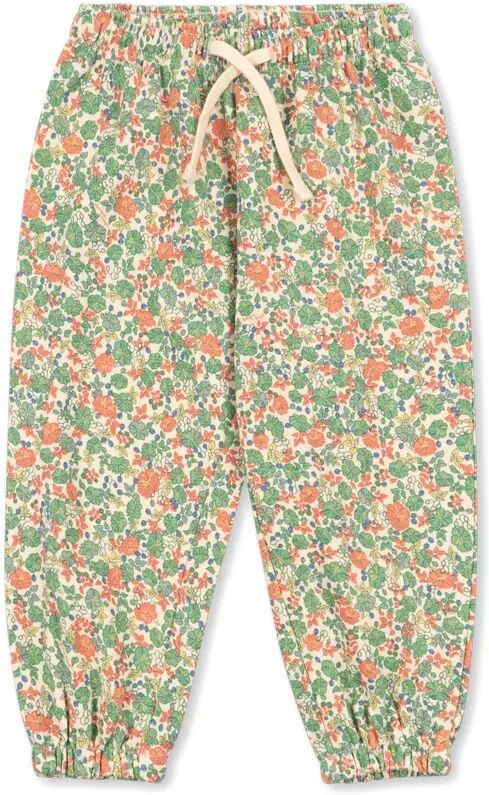 Konges Sløjd Jogger Loupy Fleuri Coton Bio Vert 18 mois