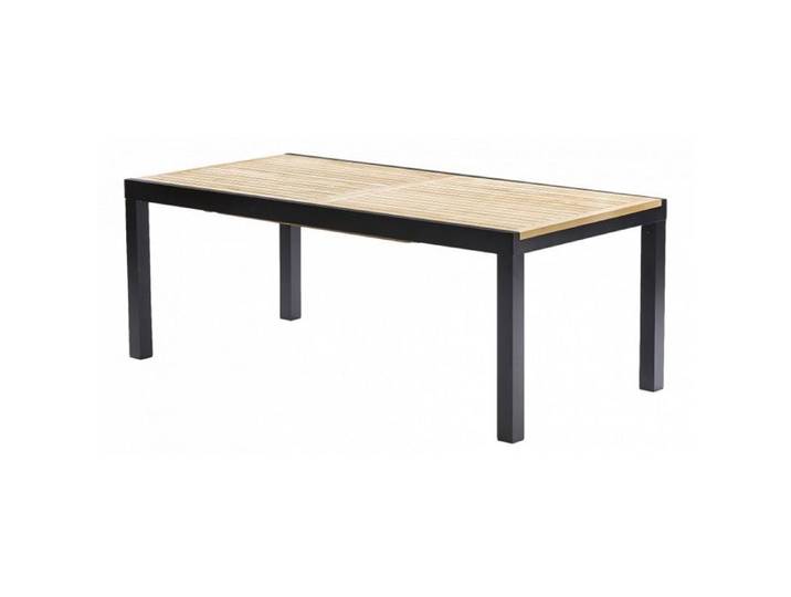Table de jardin Bali T 8 / 12 Teck Noir Wilsa Garden