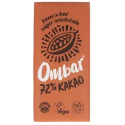 Ombar Schokolade 72% Kakao bio