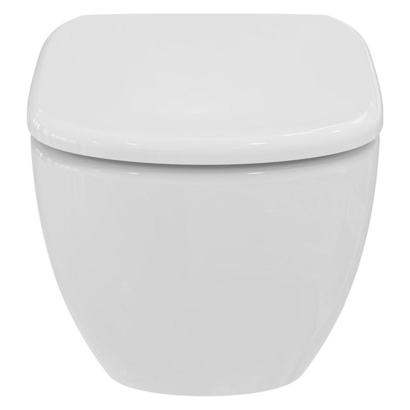Ideal Standard Toilet Hung Tesi Rimless With Cover Whit (T536101)