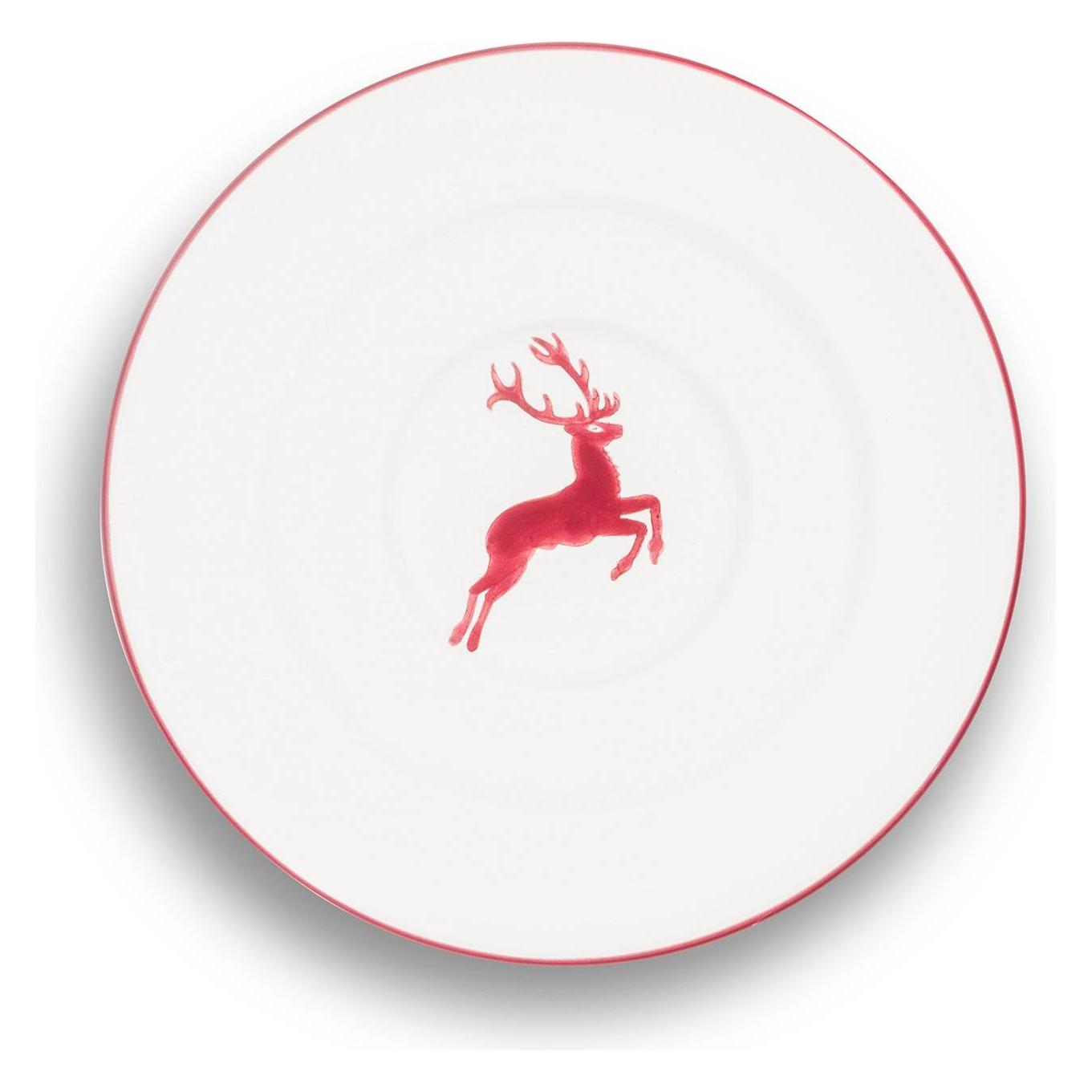 Gmundner Keramik Roter Hirsch (6 Stk., 16 cm) (0320TUGO16)