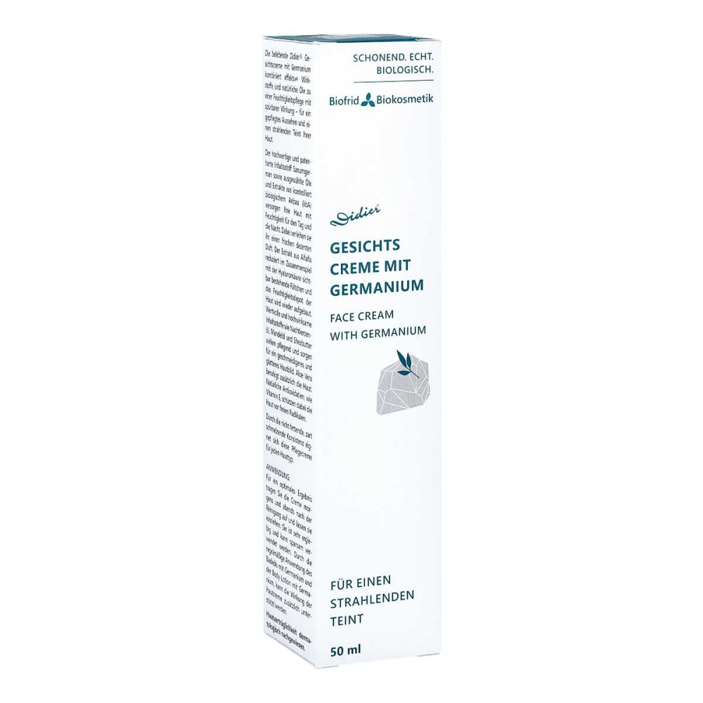 Biofrid GmbH & Co. KG Didier Hautcreme mit Germanium 03919005