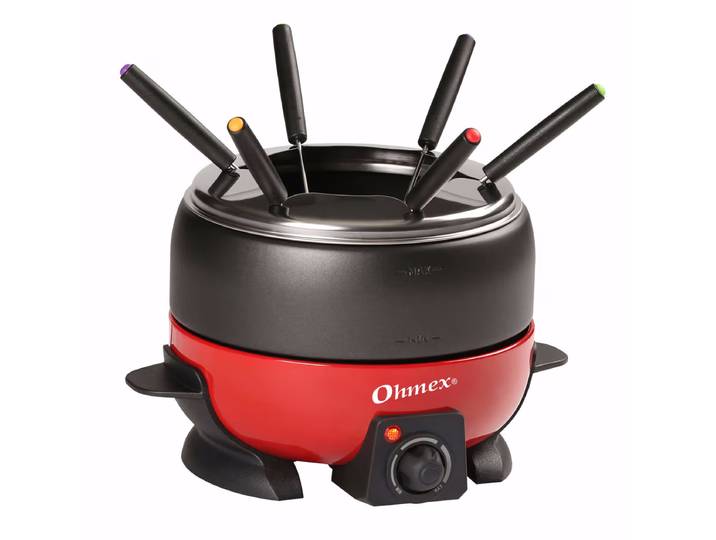 Ohmex OHM-FND-1000G Fondue Set – rot