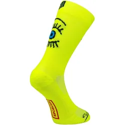 Sporcks, Herren, Sportsocken, Eye (41 - 43), Gelb, Schwarz