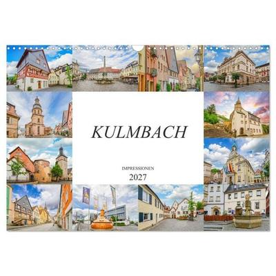 Kulmbach Impressionen (Wandkalender 2027 DIN A3 quer), CALVENDO Monatskalender