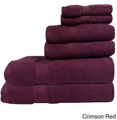Austin Horn Classics Zero Twist 6-piece Bath Towel Set