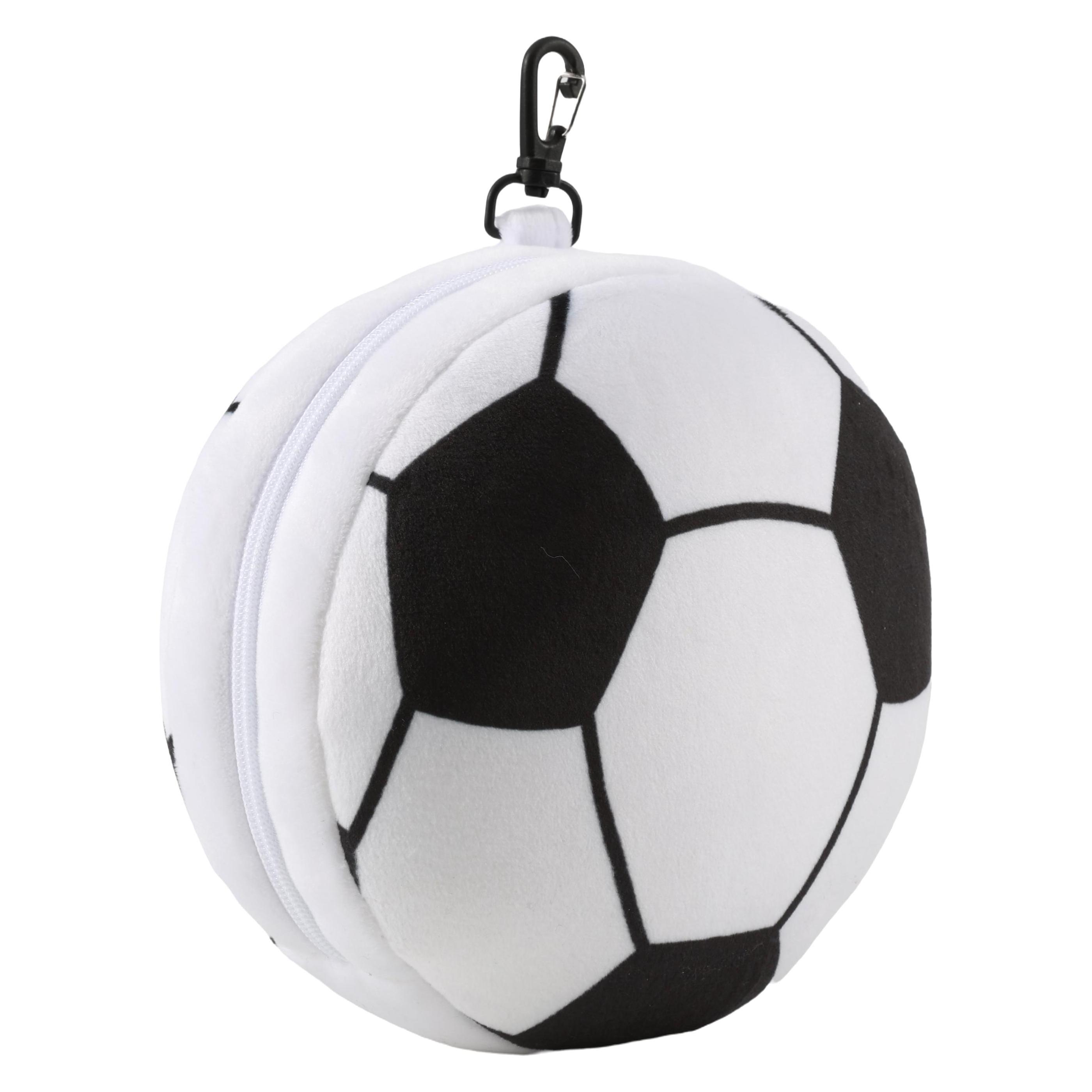 Total Juggling Kuschelkissen mit Schlafmaske Fussball (XL2527A)