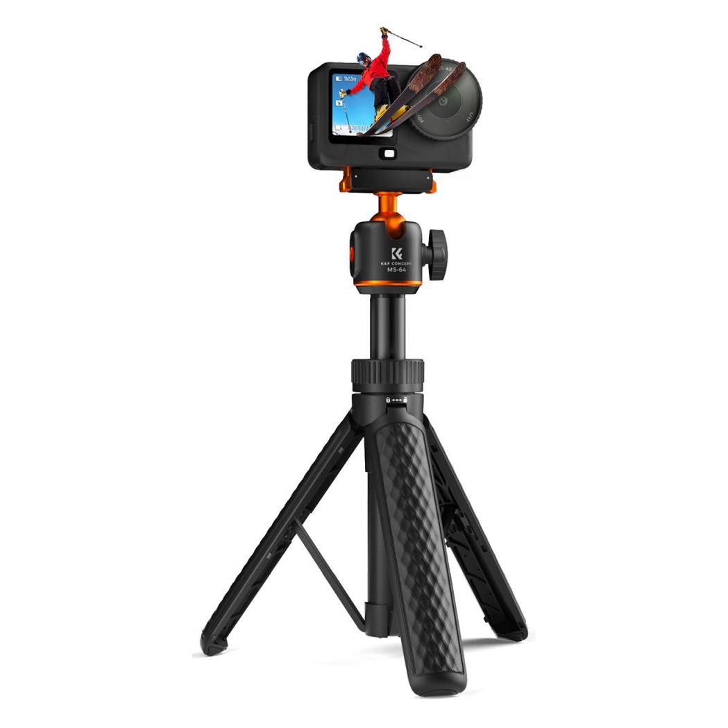 K&F Concept Mini Statyw Kijek Selfie Stick 65cm 360° Głowica Do Dji Osmo Nano / Action 6 / Kf09.181 (69571086)