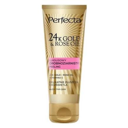 Perfecta 24k Gold Rose Fine Grain Facial Scrub 75ml (Reinigungspeeling, 75 ml) (46646299)