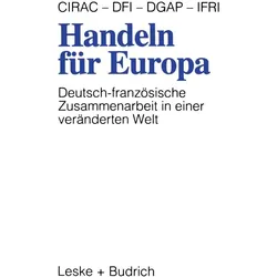 Handeln für Europa, Fachbücher von DFV
